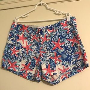 Lilly Pulitzer She she shells print shorts